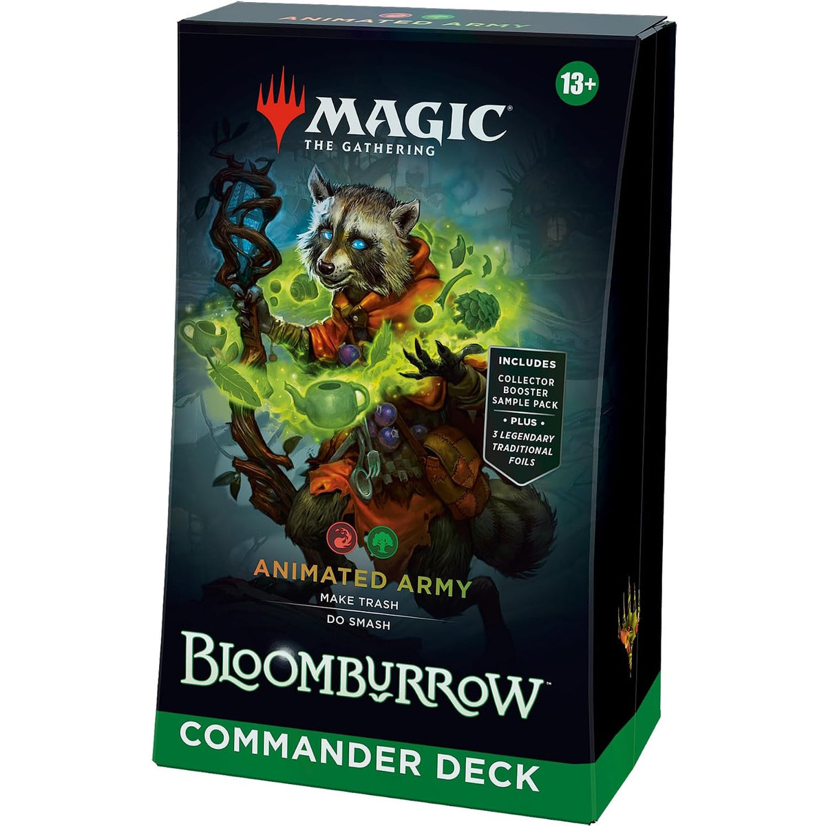 Magic: The Gathering TCG: Bloomburrow Commander Deck - Animated Army Card Game Wizards of the Coast