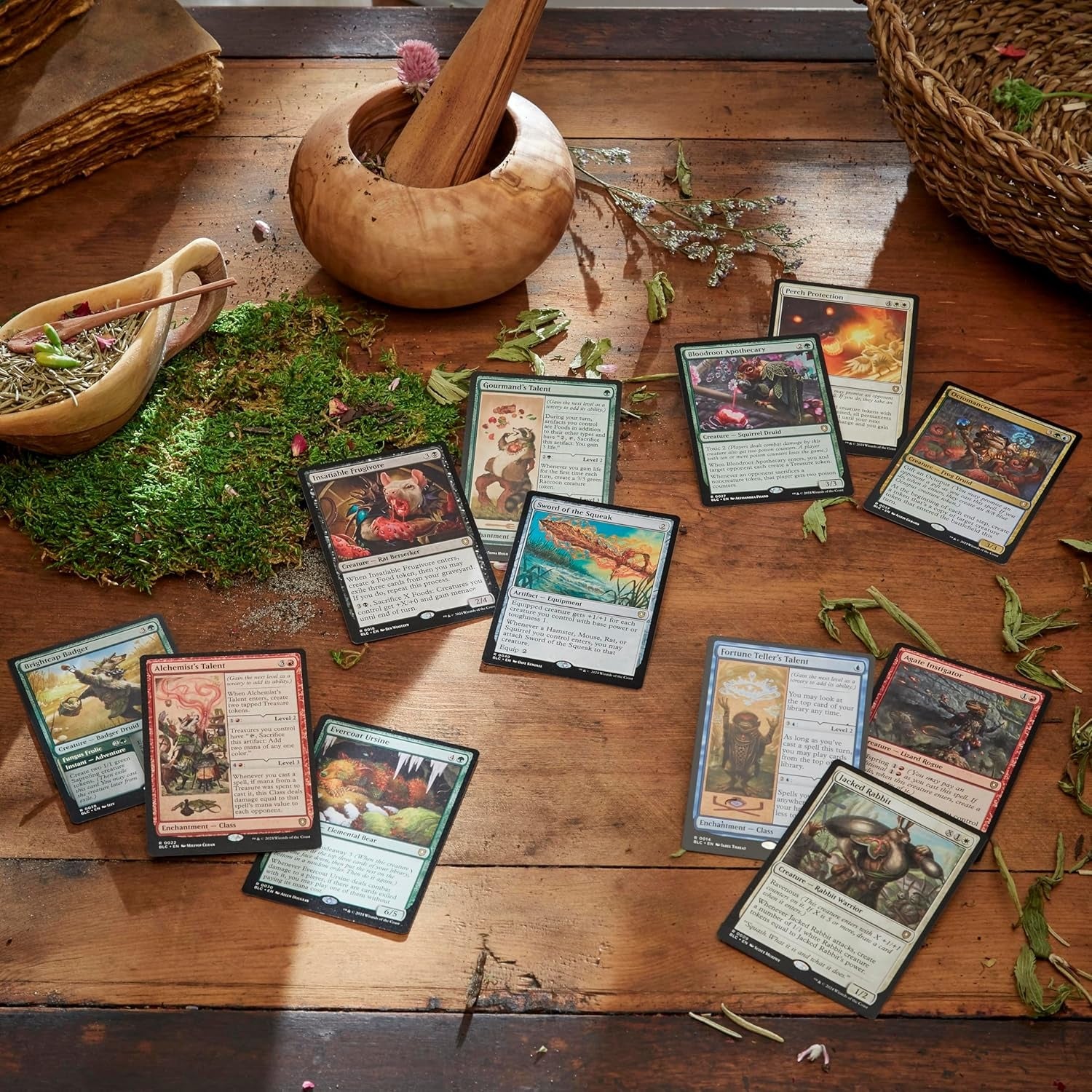 Magic: The Gathering TCG: Bloomburrow Commander Deck Bundle - 4 Deck Set Card Game Wizards of the Coast