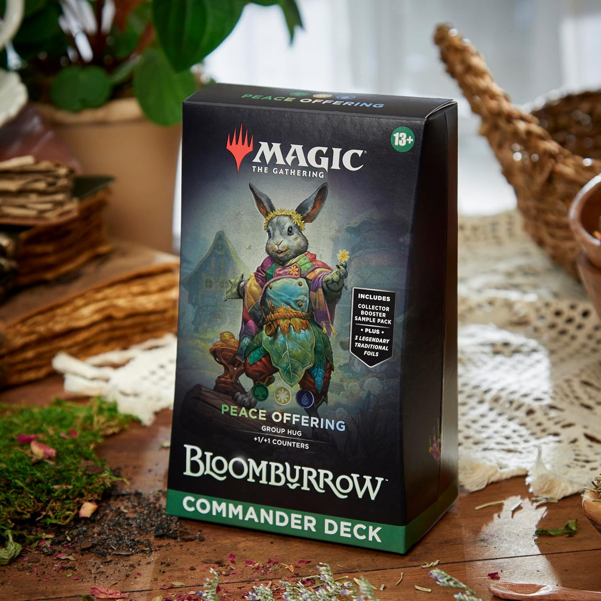 Magic: The Gathering TCG: Bloomburrow Commander Deck - Peace Offering Card Game Wizards of the Coast