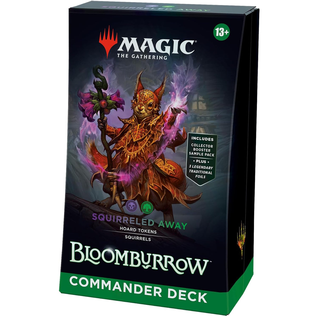 Magic: The Gathering TCG: Bloomburrow Commander Deck - Squirreled Away Card Game Wizards of the Coast