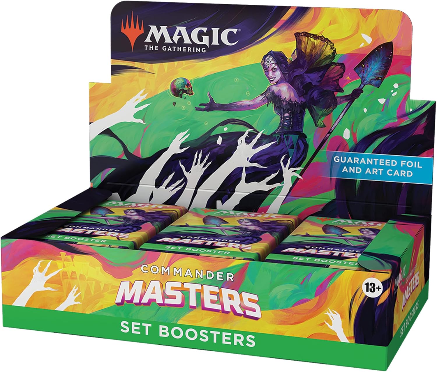 Magic: The Gathering TCG: Commander Masters Set Booster Box - 24 Packs Card Game Wizards of the Coast