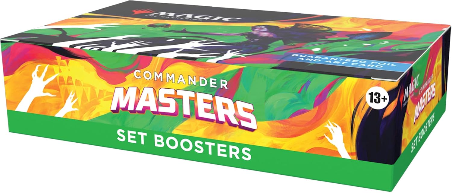 Magic: The Gathering TCG: Commander Masters Set Booster Box - 24 Packs Card Game Wizards of the Coast