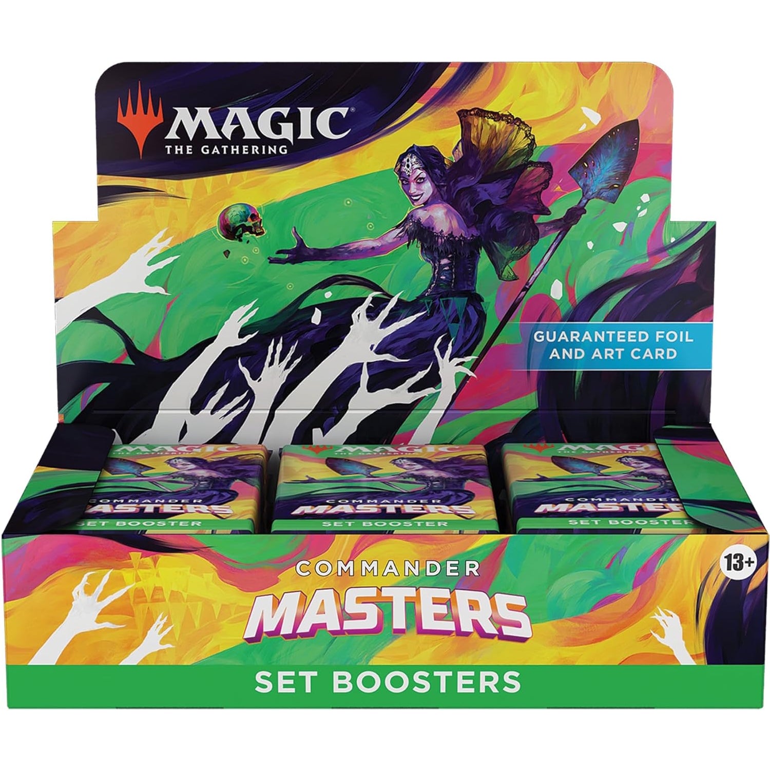 Magic: The Gathering TCG: Commander Masters Set Booster Box - 24 Packs Card Game Wizards of the Coast
