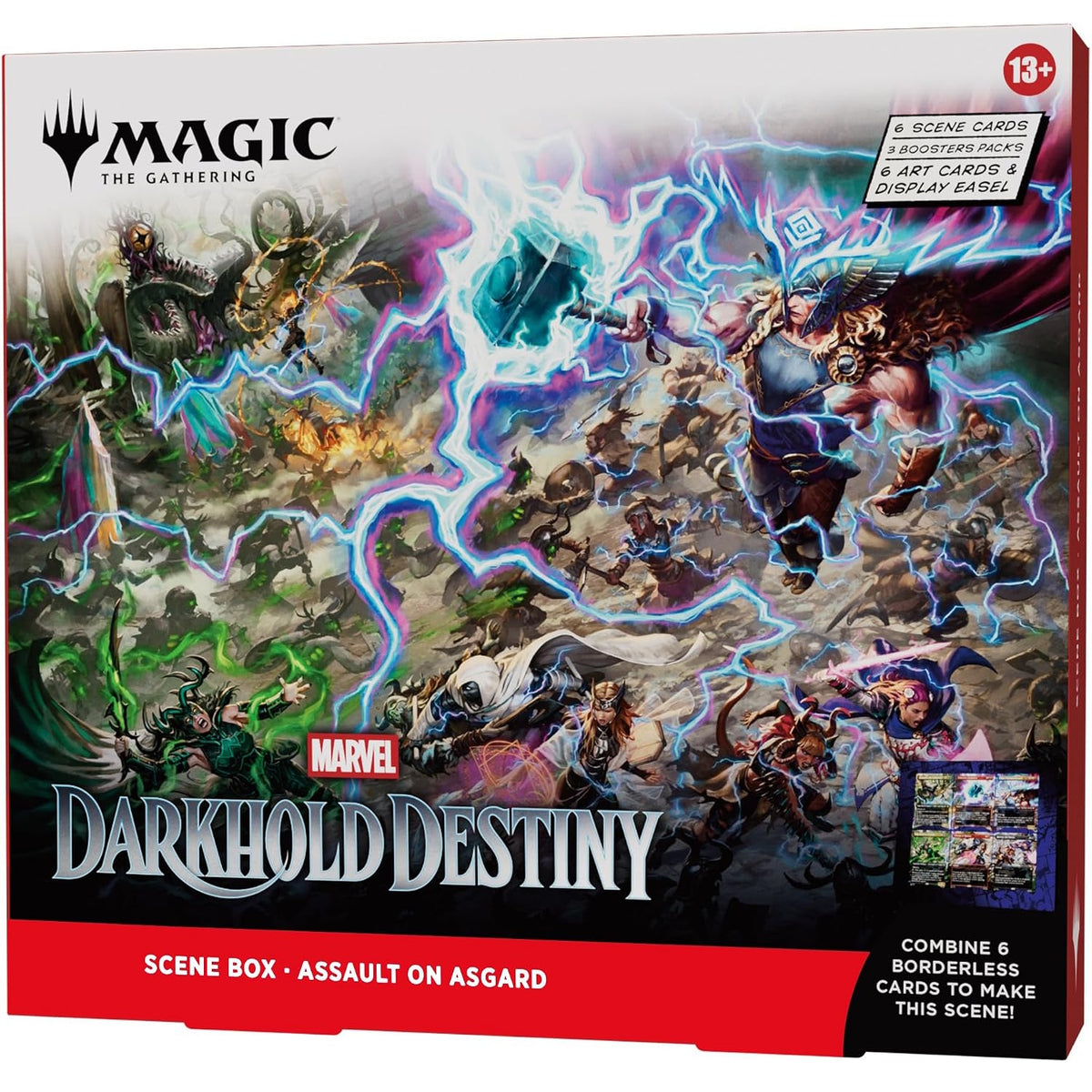 Magic: The Gathering TCG: Darkhold Destiny Scene Box - Assault on Asgard Card Game Wizards of the Coast