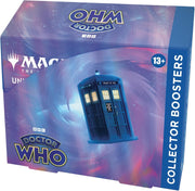 Magic: The Gathering TCG: Doctor Who Collector Booster Box - 12 Packs Card Game Wizards of the Coast