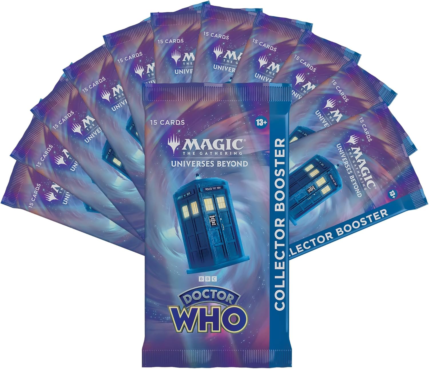 Magic: The Gathering TCG: Doctor Who Collector Booster Box - 12 Packs Card Game Wizards of the Coast