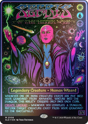 Magic: The Gathering TCG: Secret Lair x Dungeons and Dragons - Black Light's and Dark Dungeons (Traditional Foil Edition) Card Game Wizards of the Coast