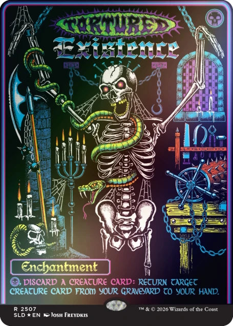 Magic: The Gathering TCG: Secret Lair x Dungeons and Dragons - Black Light's and Dark Dungeons (Traditional Foil Edition) Card Game Wizards of the Coast