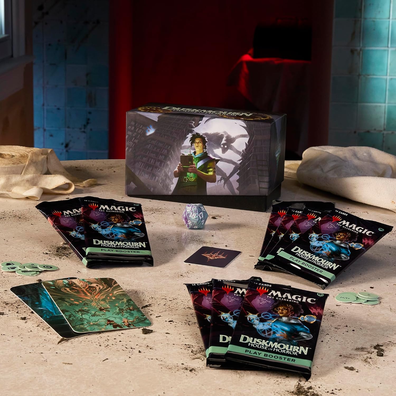 Magic: The Gathering TCG: Duskmourn: House of Horror Bundle Card Game Wizards of the Coast