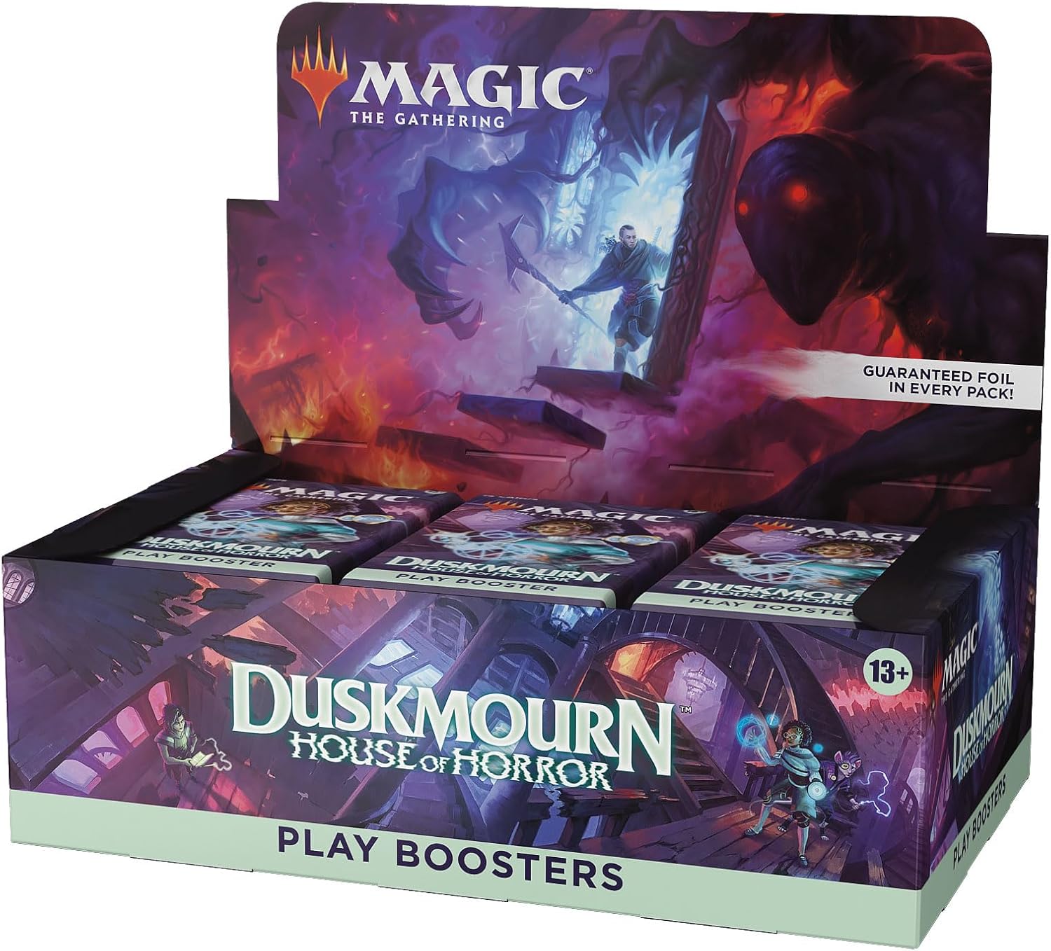Magic: The Gathering TCG: Duskmourn: House of Horror Play Booster Box (36 Packs) Card Game Wizards of the Coast