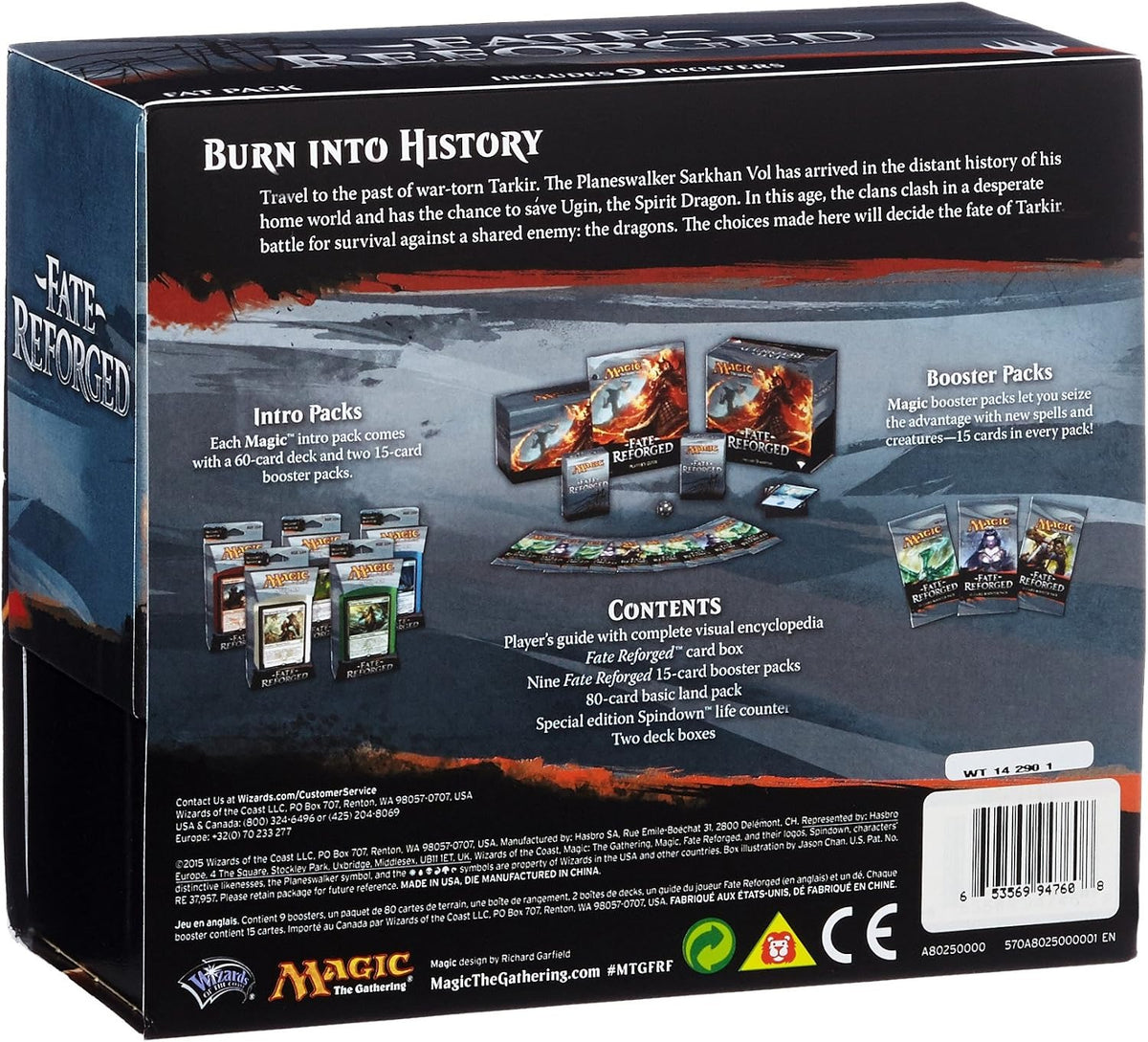 Magic: The Gathering TCG: Fate Reforged Fat Pack Card Game Wizards of the Coast