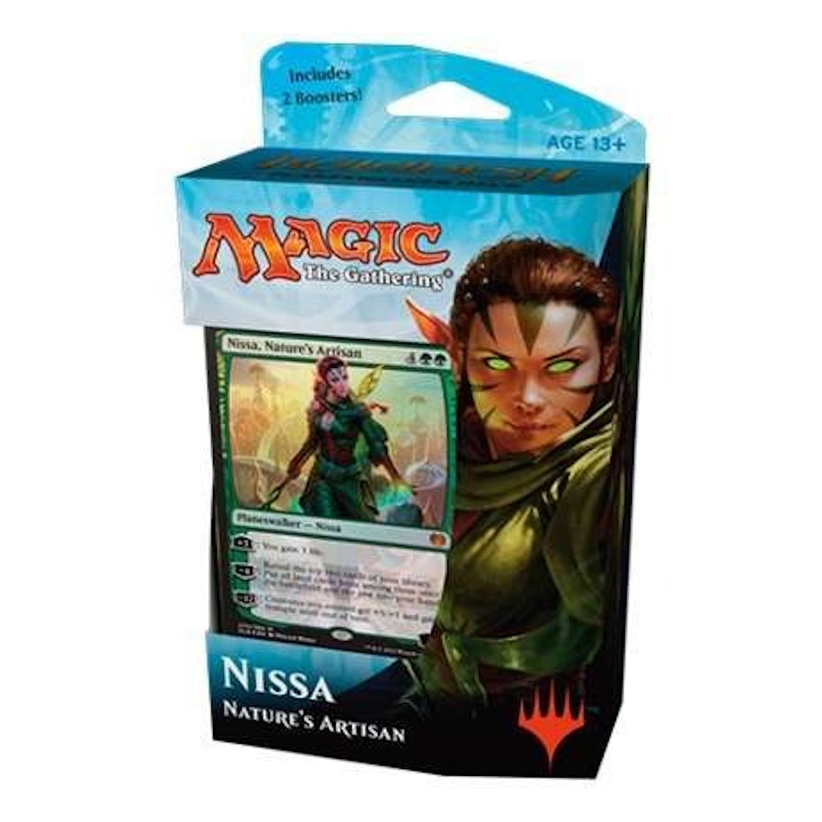 Magic: The Gathering TCG: Kaladesh: Planeswalker Deck: Nissa Nature's Artisan Card Game Wizards of the Coast