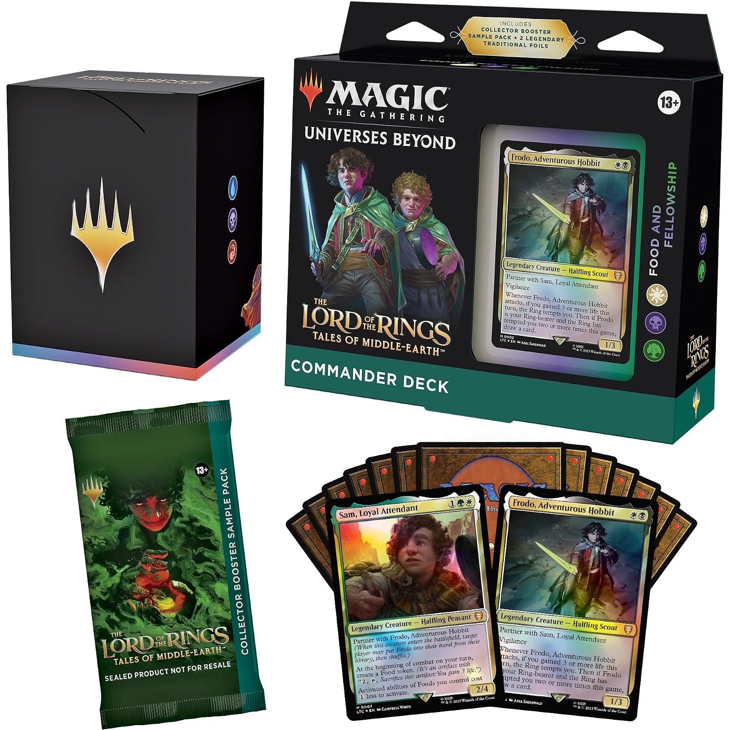 Magic: The Gathering TCG: Universes Beyond: The Lord of the Rings: Commander Deck - Food and Fellowship Card Game Wizards of the Coast