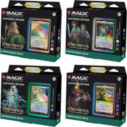 Magic: The Gathering TCG: The Lord of the Rings: Commander Deck Bundle - 4 Decks Card Game Wizards of the Coast