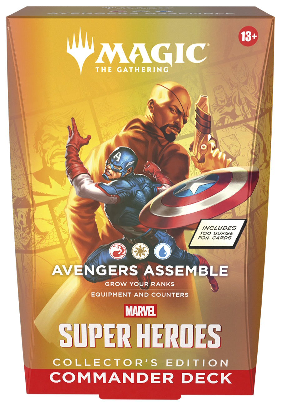 Magic: The Gathering TCG: Marvel Super Heroes Commander Collectors Edition Card Game Wizards of the Coast