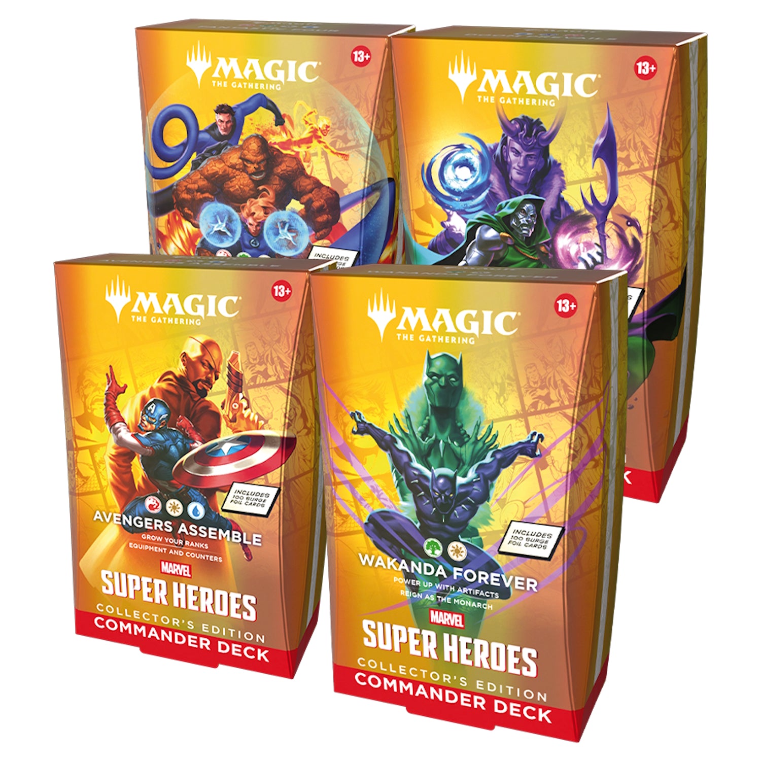 Magic: The Gathering TCG: Marvel Super Heroes Commander Collectors Edition Card Game Wizards of the Coast