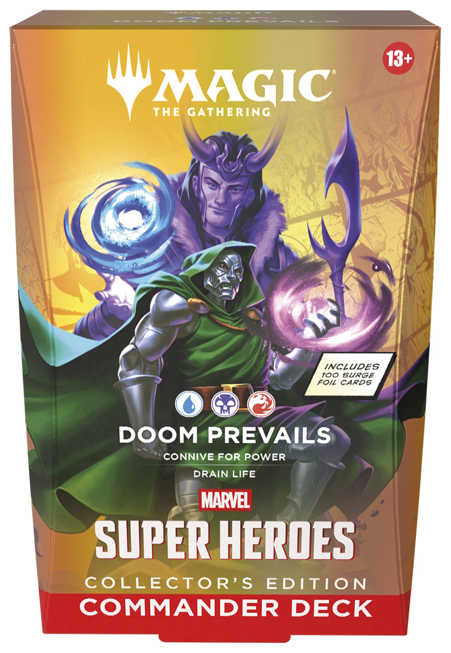 Magic: The Gathering TCG: Marvel Super Heroes Commander Collectors Edition Card Game Wizards of the Coast