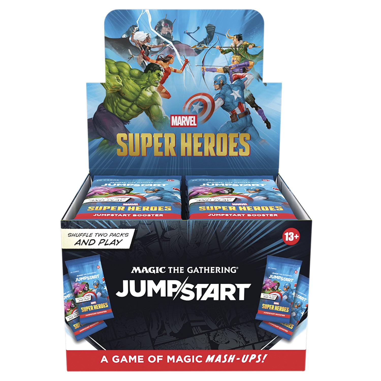 Magic: The Gathering TCG: Marvel Super Heroes Jumpstart Booster Box Card Game Wizards of the Coast