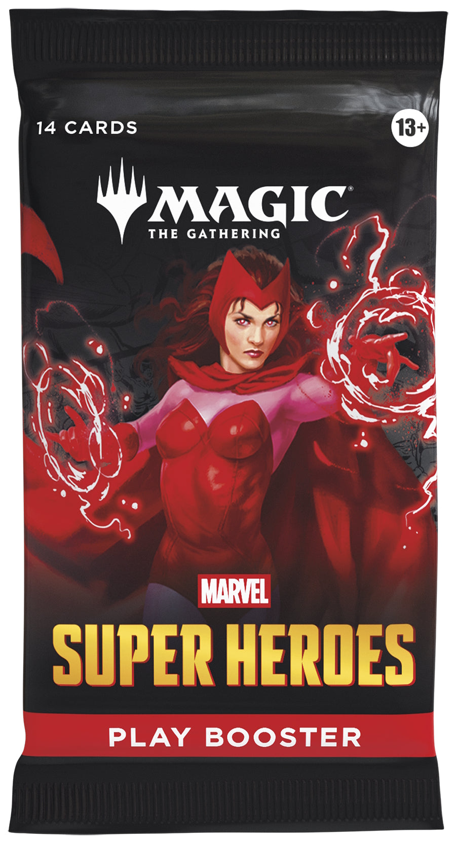 Magic: The Gathering TCG: Marvel Super Heroes Sleeved Play Booster Pack Card Game Wizards of the Coast