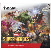 Magic: The Gathering TCG: Marvel Super Heroes Scene Box - Heroes United Card Game Wizards of the Coast