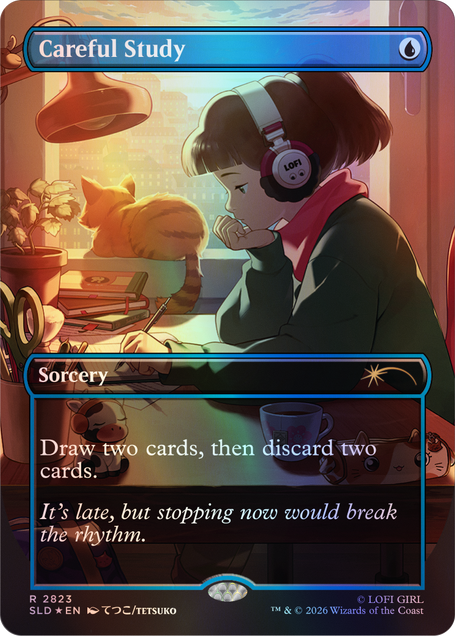 Magic: The Gathering TCG: Secret Lair x Lofi Girl: Beats to Cast To Foil Edition