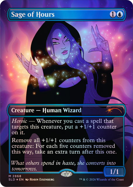 Magic: The Gathering TCG: Cosmic Chill by Robin Eisenberg Foil Edition Card Game Wizards of the Coast