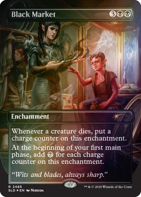 Magic: The Gathering TCG: Secret Lair x Dungeons and Dragons - Shadowheart's Devotion (Traditional Foil Edition) Card Game Wizards of the Coast