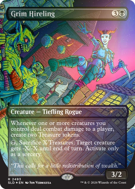 Magic: The Gathering TCG: Secret Lair x Dungeons and Dragons - Shadows Over Baldur's Gate (Traditional Foil Edition) Card Game Wizards of the Coast