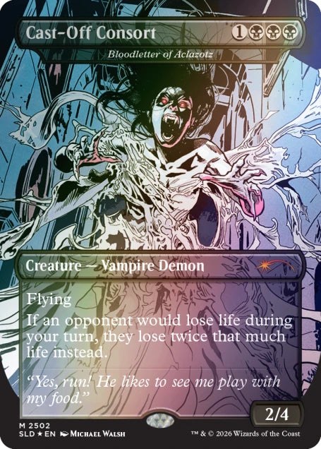 Magic: The Gathering TCG: Secret Lair x Dungeons and Dragons - Strahd's Descent (Traditional Foil Edition) Card Game Wizards of the Coast