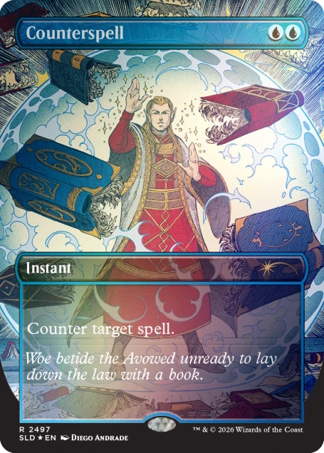 Magic: The Gathering TCG: Secret Lair x Dungeons and Dragons - Whispers in Candlekeep (Traditional Foil Edition) Card Game Wizards of the Coast