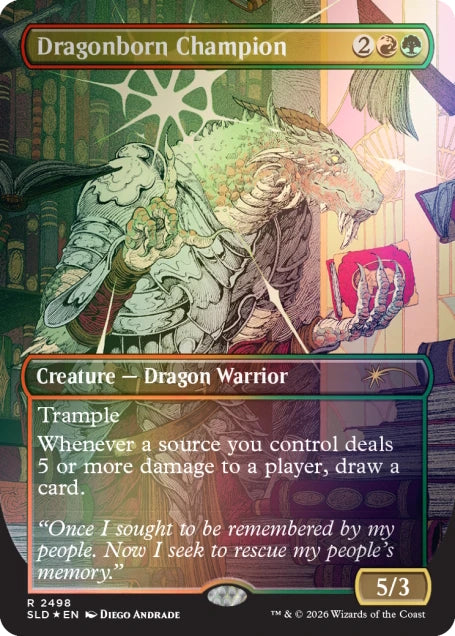 Magic: The Gathering TCG: Secret Lair x Dungeons and Dragons - Whispers in Candlekeep (Traditional Foil Edition) Card Game Wizards of the Coast