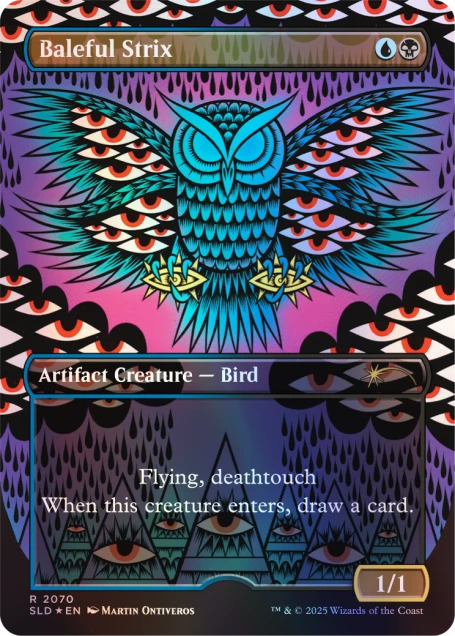 Magic: the Gathering TCG: Secret Lair - The Eyes Have it (Rainbow Foil Edition) Card Game Wizards of the Coast