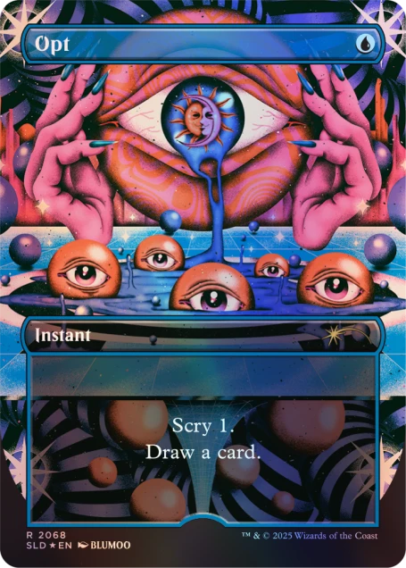 Magic: the Gathering TCG: Secret Lair - The Eyes Have it (Rainbow Foil Edition) Card Game Wizards of the Coast