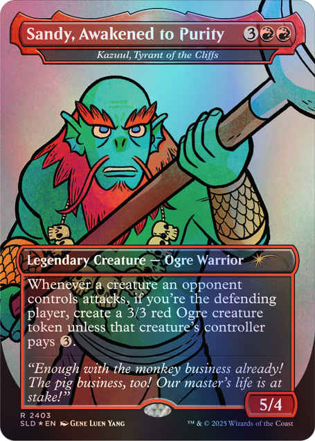 Magic: The Gathering TCG: Secret Lair - Gene Luen Yang - Traditional Foil