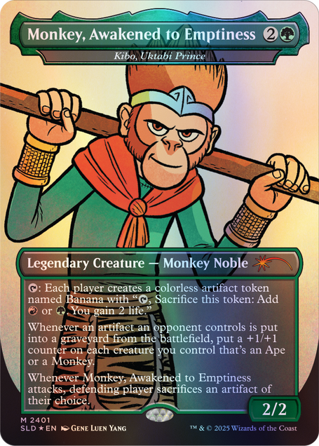 Magic: The Gathering TCG: Secret Lair - Gene Luen Yang - Traditional Foil
