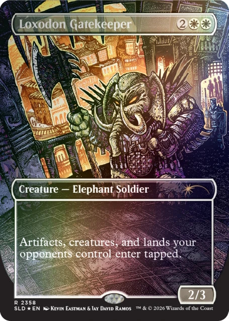 Magic: The Gathering TCG: Secret Lair Featuring: Kevin Eastman Colors (Traditional Foil Edition) Card Game Wizards of the Coast
