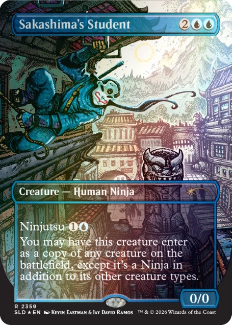 Magic: The Gathering TCG: Secret Lair Featuring: Kevin Eastman Colors (Traditional Foil Edition) Card Game Wizards of the Coast