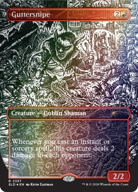 Magic: The Gathering TCG: Secret Lair Featuring: Kevin Eastman - Inks (Traditional Foil Edition) Card Game Wizards of the Coast