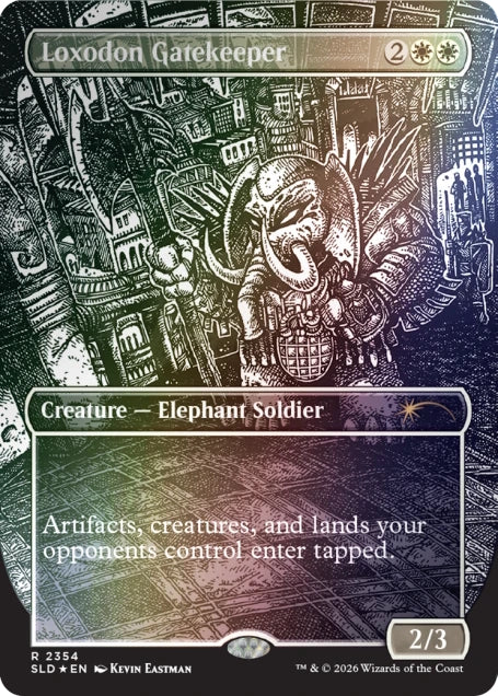 Magic: The Gathering TCG: Secret Lair Featuring: Kevin Eastman - Inks (Traditional Foil Edition) Card Game Wizards of the Coast