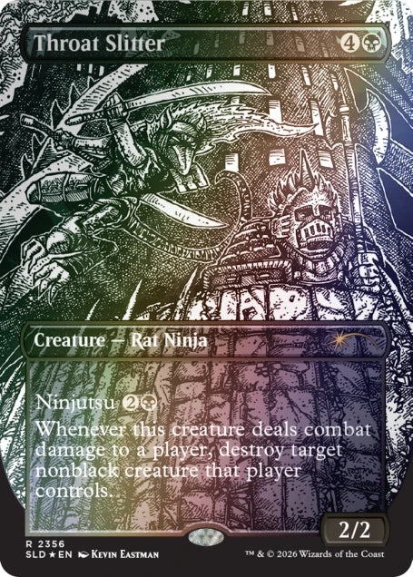 Magic: The Gathering TCG: Secret Lair Featuring: Kevin Eastman - Inks (Traditional Foil Edition) Card Game Wizards of the Coast
