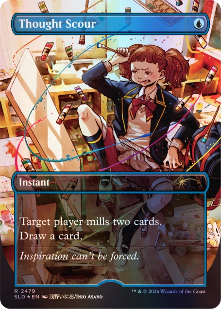 Magic: the Gathering TCG: Secret Lair - Mahō Gakuin Seishun Hakusho (Traditional Foil Edition) Card Game Wizards of the Coast