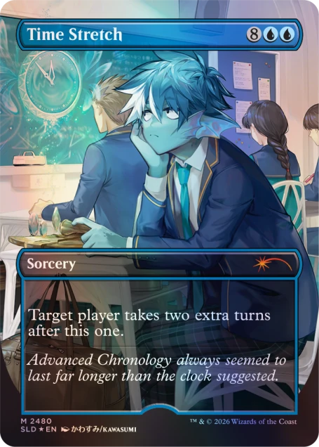 Magic: the Gathering TCG: Secret Lair - Mahō Gakuin Seishun Hakusho (Traditional Foil Edition) Card Game Wizards of the Coast