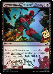 Magic: The Gathering TCG: Secret Lair x Marvel's Deadpool: I Fixed It (You’re Welcome) (Foil) Card Game Wizards of the Coast