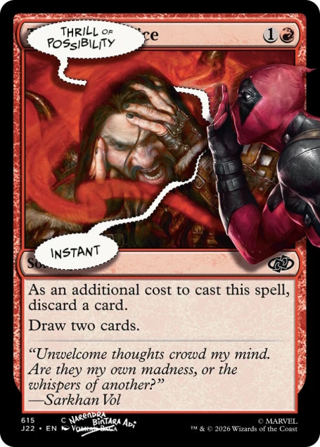 Magic: The Gathering TCG: Secret Lair x Marvel's Deadpool: I Fixed It (You’re Welcome) Card Game Wizards of the Coast