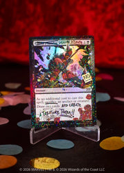 Magic: The Gathering TCG: Secret Lair x Marvel's Deadpool: I Fixed It (You’re Welcome) (Pool Party Foil) Card Game Wizards of the Coast