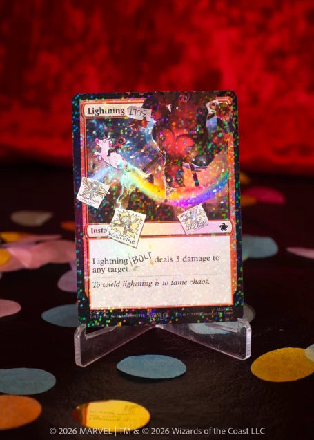 Magic: The Gathering TCG: Secret Lair x Marvel's Deadpool: I Fixed It (You’re Welcome) (Pool Party Foil) Card Game Wizards of the Coast