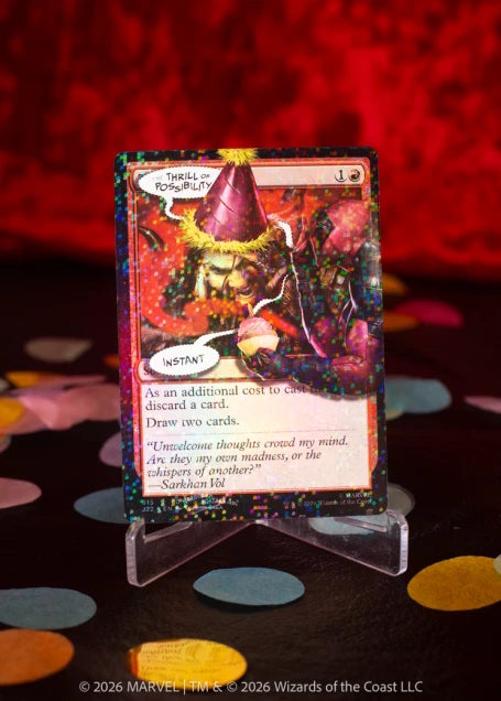 Magic: The Gathering TCG: Secret Lair x Marvel's Deadpool: I Fixed It (You’re Welcome) (Pool Party Foil) Card Game Wizards of the Coast