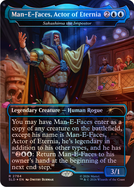 Magic: The Gathering TCG: Secret Lair x Masters of the Universe Allies and Enemies of Eternia (Foil Edition) Card Game Wizards of the Coast