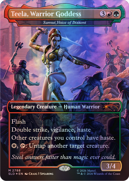 Magic: The Gathering TCG: Secret Lair x Masters of the Universe Allies and Enemies of Eternia (Foil Edition) Card Game Wizards of the Coast