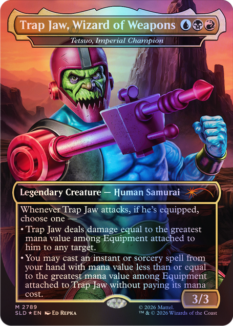 Magic: The Gathering TCG: Secret Lair x Masters of the Universe Allies and Enemies of Eternia (Foil Edition) Card Game Wizards of the Coast